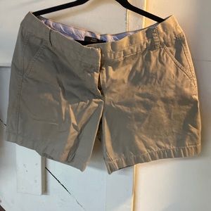 J Crew chino shorts size 12 beige